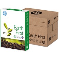 HP Earth First A4 Paper, White, 80gsm, Box (5 x 500 Sheets)