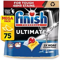 Finish Ultimate All In 1 Lemon Sparkle 75 Tabs