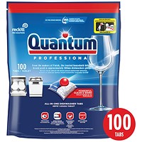 Finish Quantum Professional All In One Dishwasher Tablets, Pack of 100