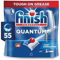 Finish Quantum AIO Dishwasher Tablets Fresh Regular (Pack of 55)