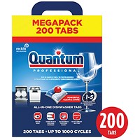 Finish Quantum Professional All In One Dishwasher Tablets, Pack of 200