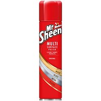 Mr Sheen Multi Surface Polish Aerosol, 250ml