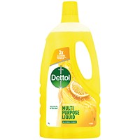 Dettol Antibacterial Multipurpose Cleaning Liquid, Citrus, 1L
