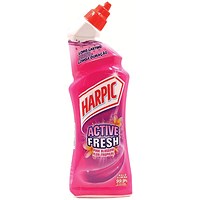 Harpic Active Fresh Toilet Cleaner Gel, Blossom, 750ml, Pack of 12