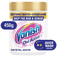 Vanish Gold Powder White Tub 450g Pack of 6
