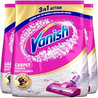 Vanish Gold Powder Carpet Cleaner 650g (Pack of 3)