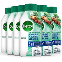 Dettol Washing Machine Cleaner Antibac 250ml (Pack of 6)