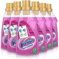 Vanish Gold Oxi Action Gel 750ml (Pack of 6)