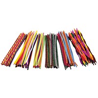 Pipe Cleaners Classroom Pack Assorted (Pack of 250)