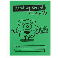 Reading Record Book KS2 (Pack of 30)