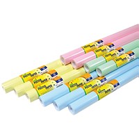 Poster Paper Rolls 760mm x 10m Assorted Pastel (Pack of 10)