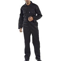Beeswift Regular Boilersuit, Black, 54 Beeswift Regular Boilersuit, Black, 54
