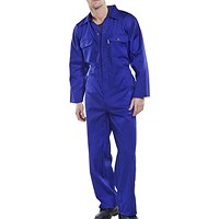 Beeswift Regular Boilersuit, Royal Blue, 40 Beeswift Regular Boilersuit, Royal Blue, 40