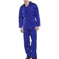 Beeswift Regular Boilersuit, Royal Blue, 42