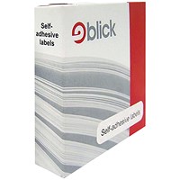 Blick Labels in Dispensers 25x50mm White (Pack of 400) RS008958