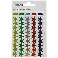 Blick Metallic Stars 14mm Assorted 90 Per Bag (Pack of 1800) RS026150