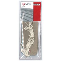 Westdesign Blick Luggage Tag Buff (Pack of 100) RS220756