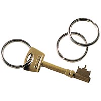 Stephens Keyring Replacement Split Rings, Pack of 100