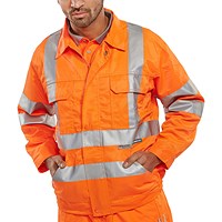 Beeswift Railspec Jacket, Orange, 50 Beeswift Railspec Jacket, Orange, 50
