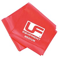 Urban Fitness Medium Resistance Band Red