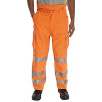 Beeswift Railspec Trousers, Orange, 30S