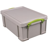 Really Useful Recycled Storage Box, 9 Litre, Grey Really Useful Recycled Storage Box, 9 Litre, Grey