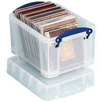 Really Useful Storage Box, 3 Litre, Clear