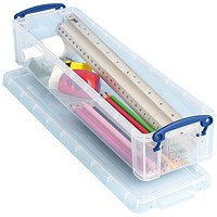 Really Useful Storage Box, 1.5 Litre, Clear