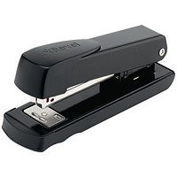 Rexel Meteor Half Strip Stapler, Capacity 20 Sheets, Black