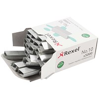 Rexel No.10 Metal Staples 5mm Pack of 5000 06005