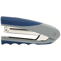 Rexel Centor Half Strip Stapler, Capacity 25 Sheets, Blue and Grey