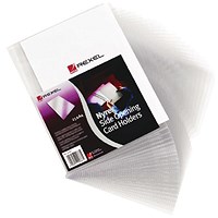 Rexel Nyrex Open Top Card Holder A5 Clear (Pack of 25) PGCA5