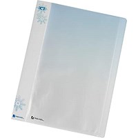 Rexel Ice Display Book 40 Pocket A4 Clear (Pack of 10)