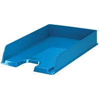 Rexel Choices Self-stacking Letter Tray, Blue