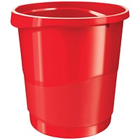 Rexel Choices Waste Bin Red