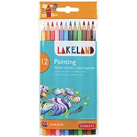 Derwent Lakeland Watercolour Painting Pencils (Pack of 12)