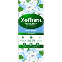 Zoflora 3-in-1 Multipurpose Concentrated Disinfectant, Linen Fresh, 500ml
