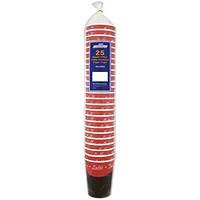 Caterpack 341ml Rippled Wall Hot Cups, Pack of 25