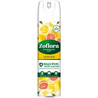 Zoflora Disinfectant Mist Aerosol Lemon 300ml (Pack of 6)