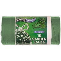 Safewrap Tie Handle Garden Refuse Sack (Pack of 40)