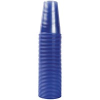 MyCafe Plastic Cups, 199ml, Blue, Pack of 1000