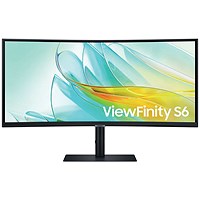 Samsung S65UC ViewFinity 34 Inch 4K Uwqhd USB-C Monitor with KVM Switch, Black