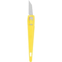 Stanley Disposable Cutting Knife, Yellow, Pack of 3