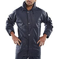 Beeswift Super B-Dri Jacket, Navy Blue, 3XL