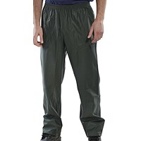 Beeswift Super B-Dri Trousers, Olive Green, Large