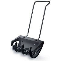 Snow Pusher Plough with Rotor Blade, Black Snow Pusher Plough with Rotor Blade, Black