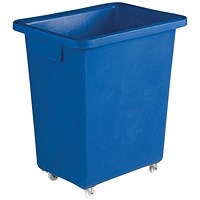 Bottle Skip, 580x410x700mm, 166 Litre, Blue