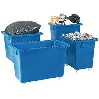 Bottle Skip, 930x340x550mm, 174 Litre, Blue