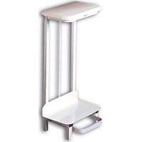 Pedal Operated Sack Holder Freestanding 17 Litre White