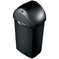 Swing Lid Plastic Bin, 40 Litre, Grey Swing Lid Plastic Bin, 40 Litre, Grey